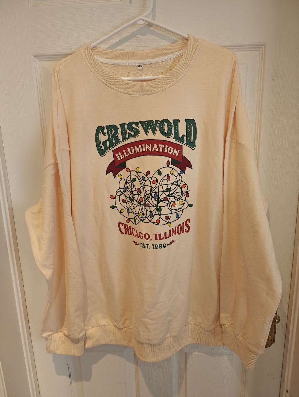 GRISWOLD Illumination Cream Crew Neck Sweater